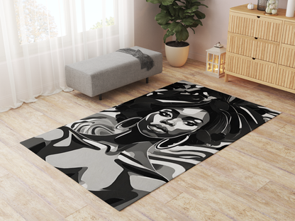 Monochrome Harmony Rug