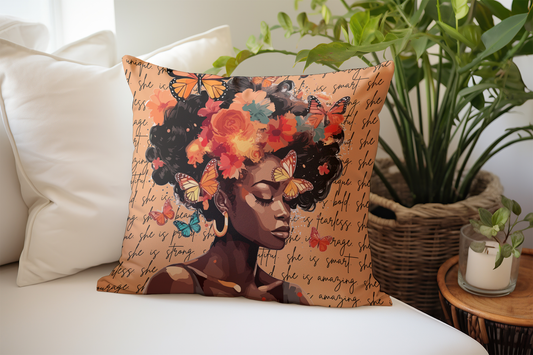 Melanin Power Pillow